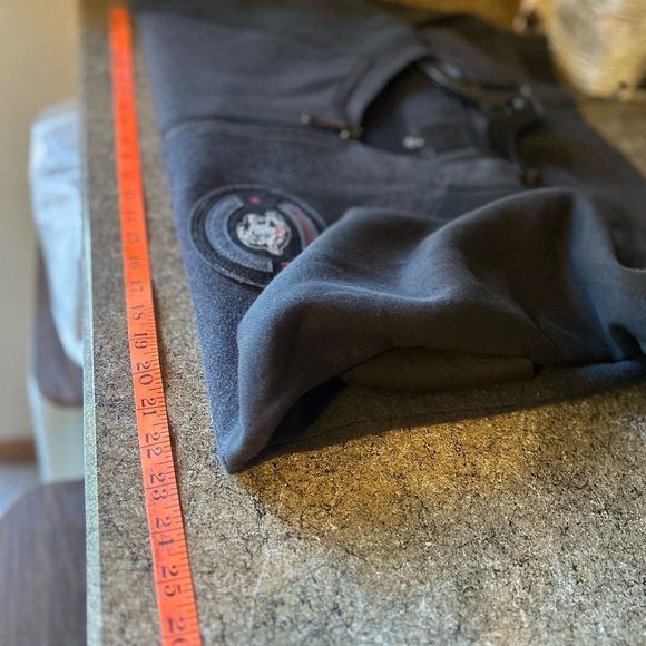 Insight Dark Gray Zip-Up Jacket Medium - Picture 12 of 12